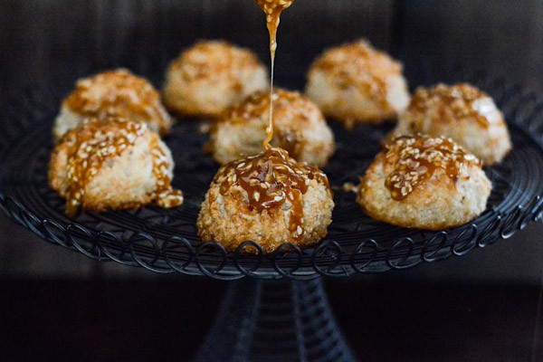 Salted Sesame Caramel Macaroons Recipe