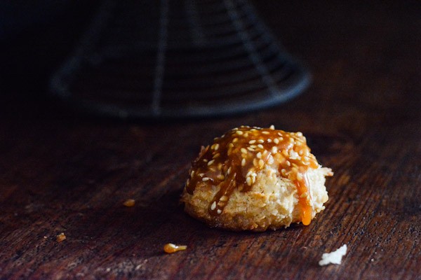 Salted Sesame Caramel Macaroons Recipe