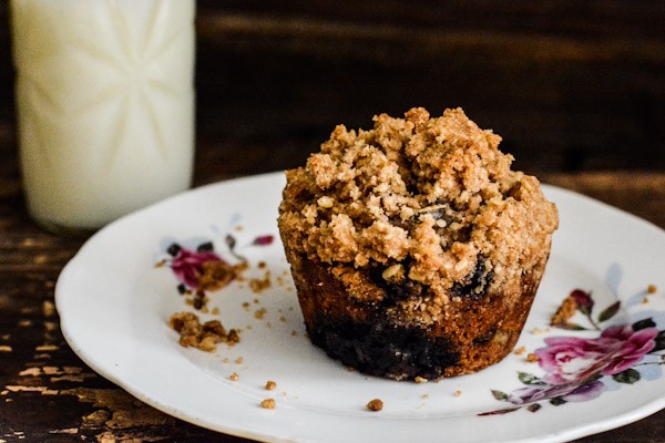 Whole-Grain Blueberry Muffins  Recipe