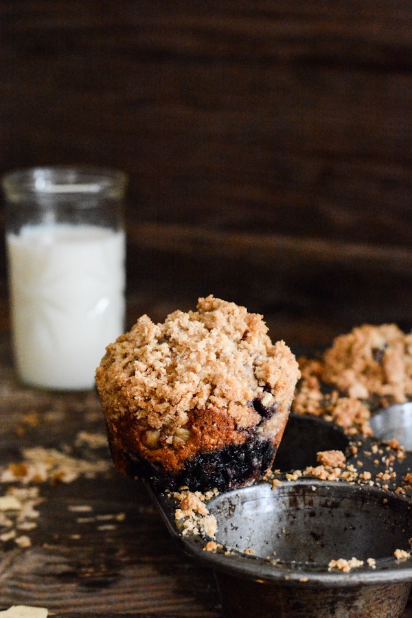 Whole-Grain Blueberry Muffins  Recipe