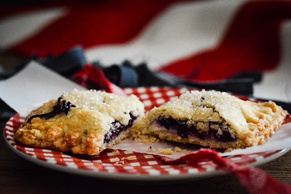 Blueberry and Cream Cheese Hand Pies Recipe