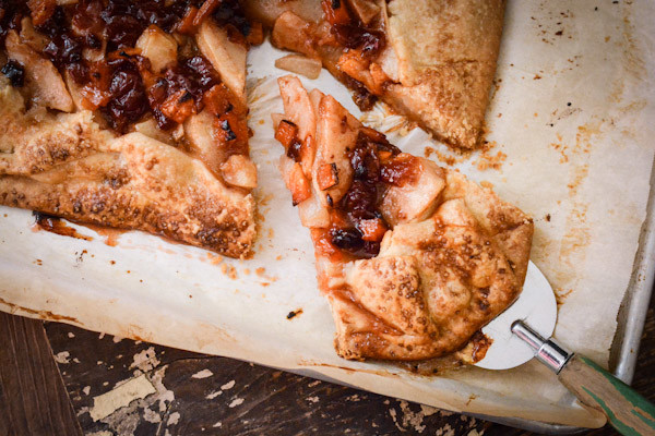 Pear Apricot and Cherry Galette Recipe