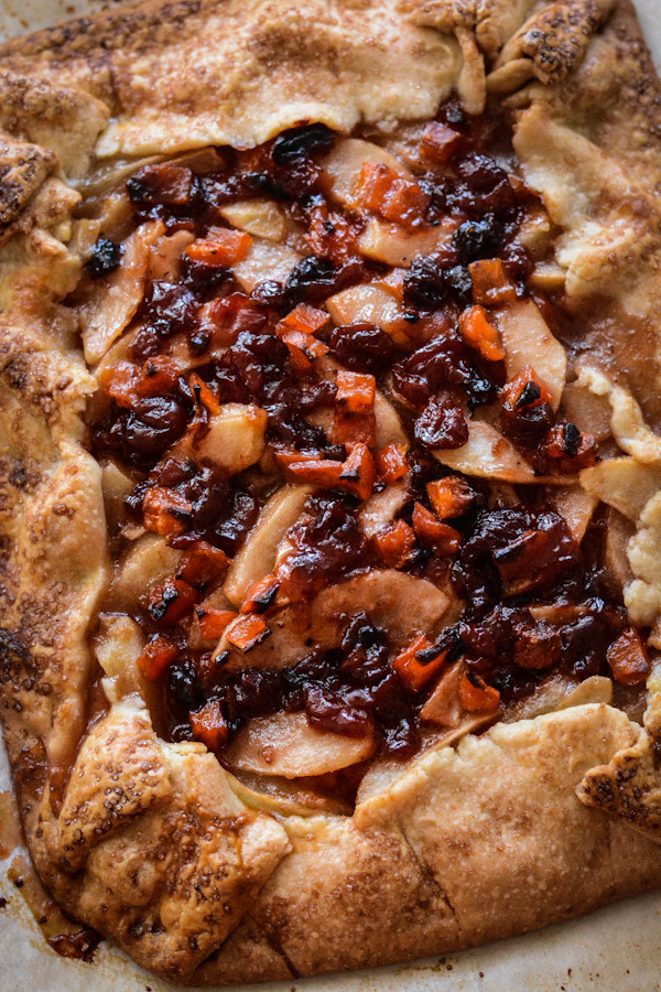 Pear Apricot and Cherry Galette Recipe