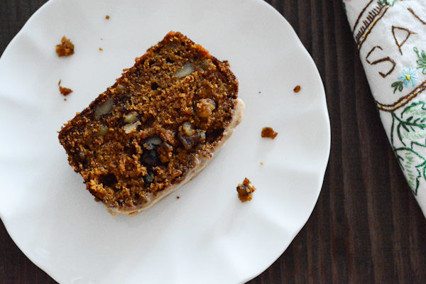 Pumpkin Bread with Brown Butter Maple Glaze Recipe