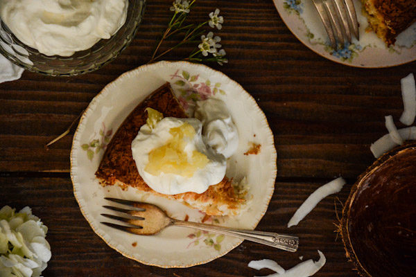 Triple Coconut Macaroon Cake Recipe