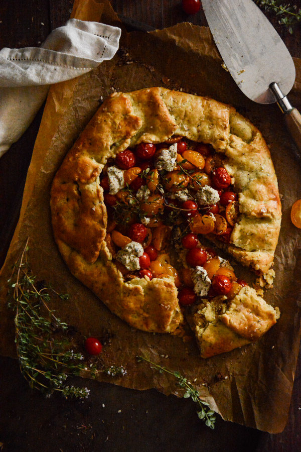 Cherry Tomato Tart with Za'atar Recipe