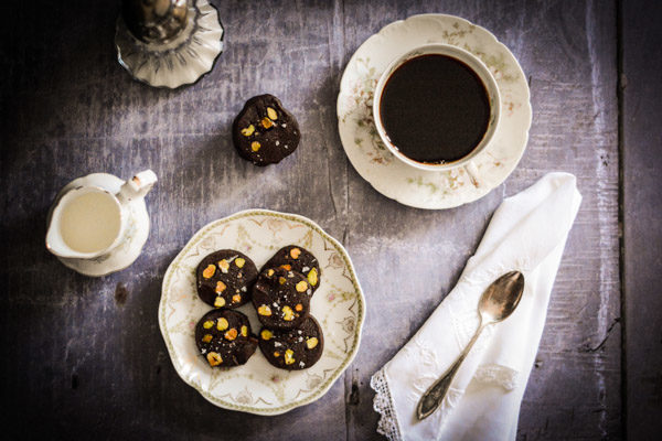 Chocolate Pistachio Sablés Recipe