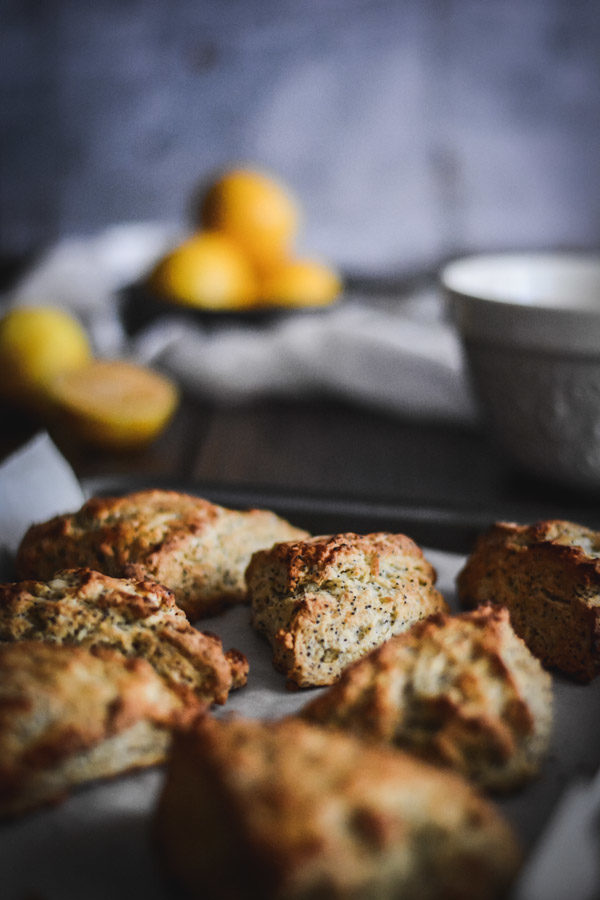 Sweet Lime and Poppy Seed Scones Recipe