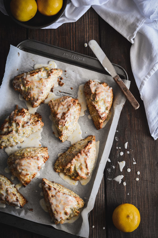 Sweet Lime and Poppy Seed Scones Recipe