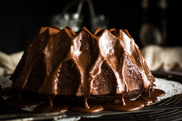 Root Beer Bundt Cake with Chocolate Root Beer Frosting