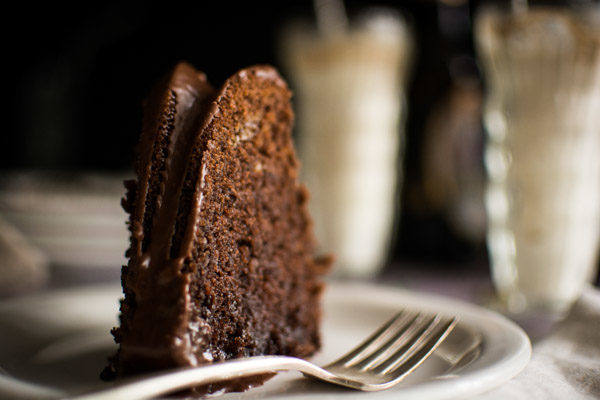 Root Beer Bundt Cake with Chocolate Root Beer Frosting