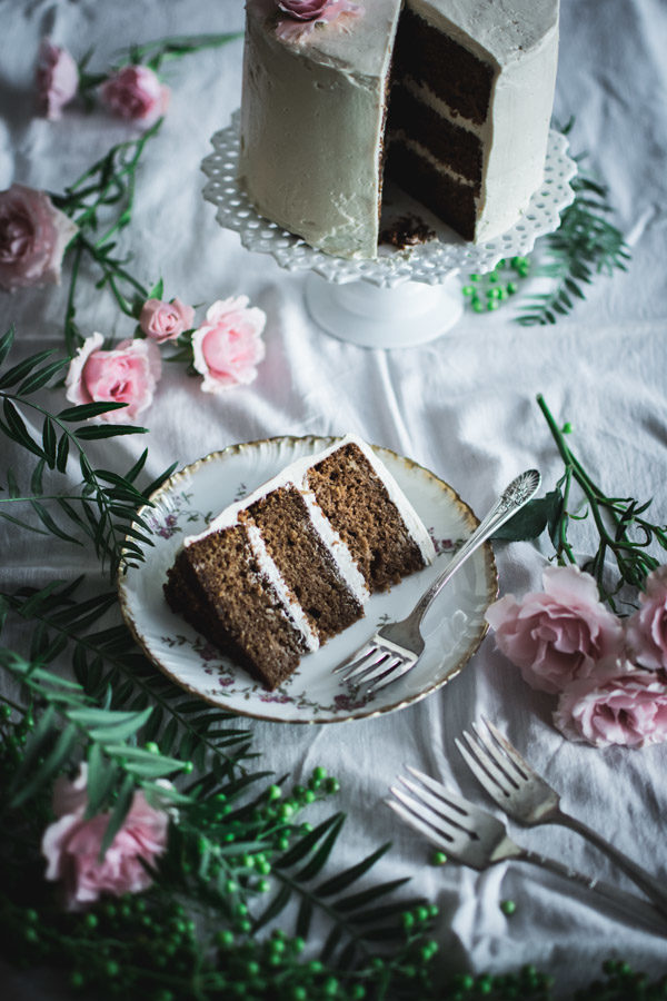 Apple Cake with Apple Cider Buttercream Recipe