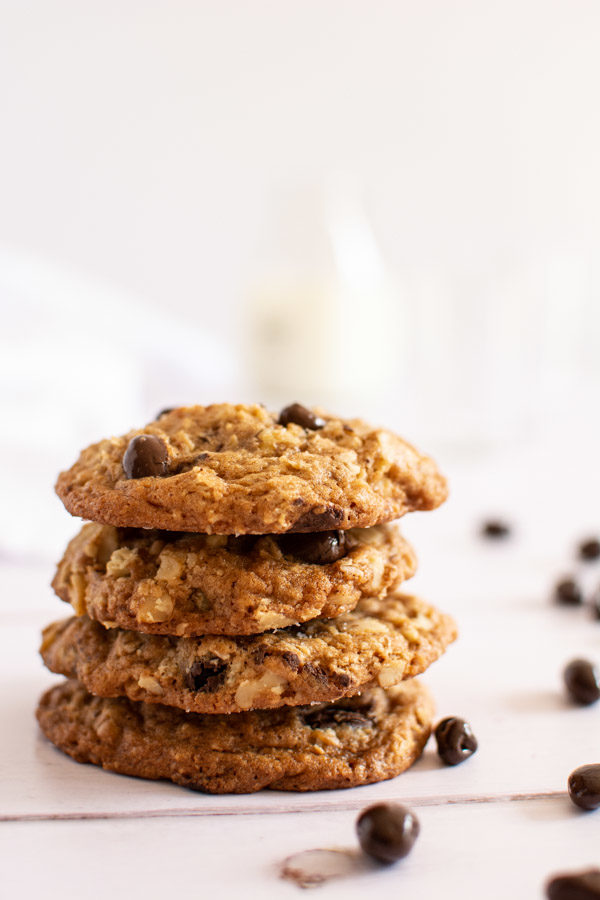 Chocolate Covered Raisin Oatmeal Cookies Recipe