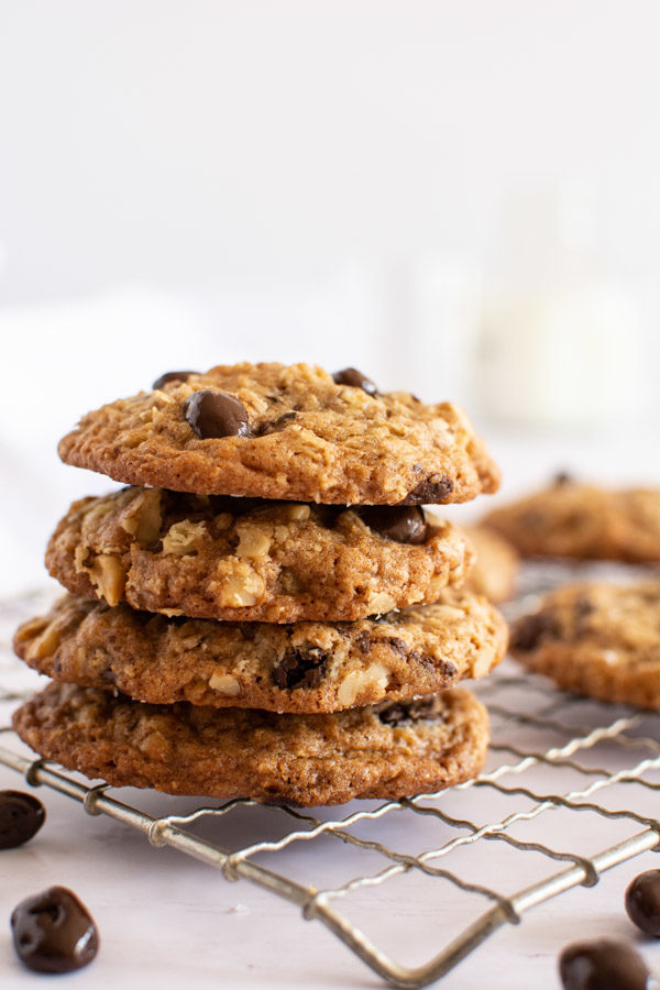 Chocolate Covered Raisin Oatmeal Cookies Recipe
