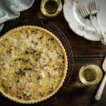 Cabbage, Leek, and Bacon Tart Recipe