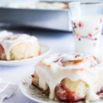 Roasted Strawberry Cream Cheese Rolls Recipe